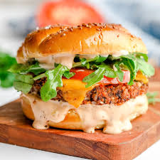Burger with Chips