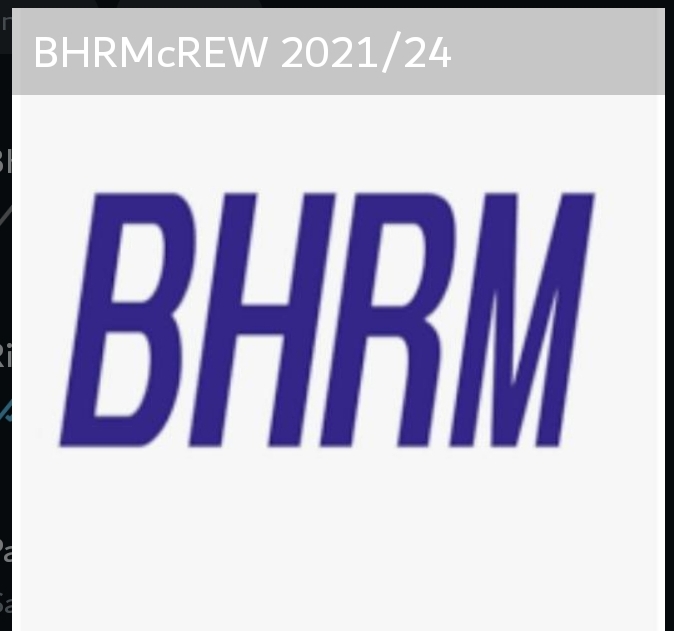 BHRM III CREW MENU  logo