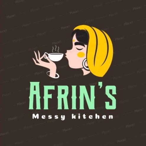 Afrin’s messy kitchen logo