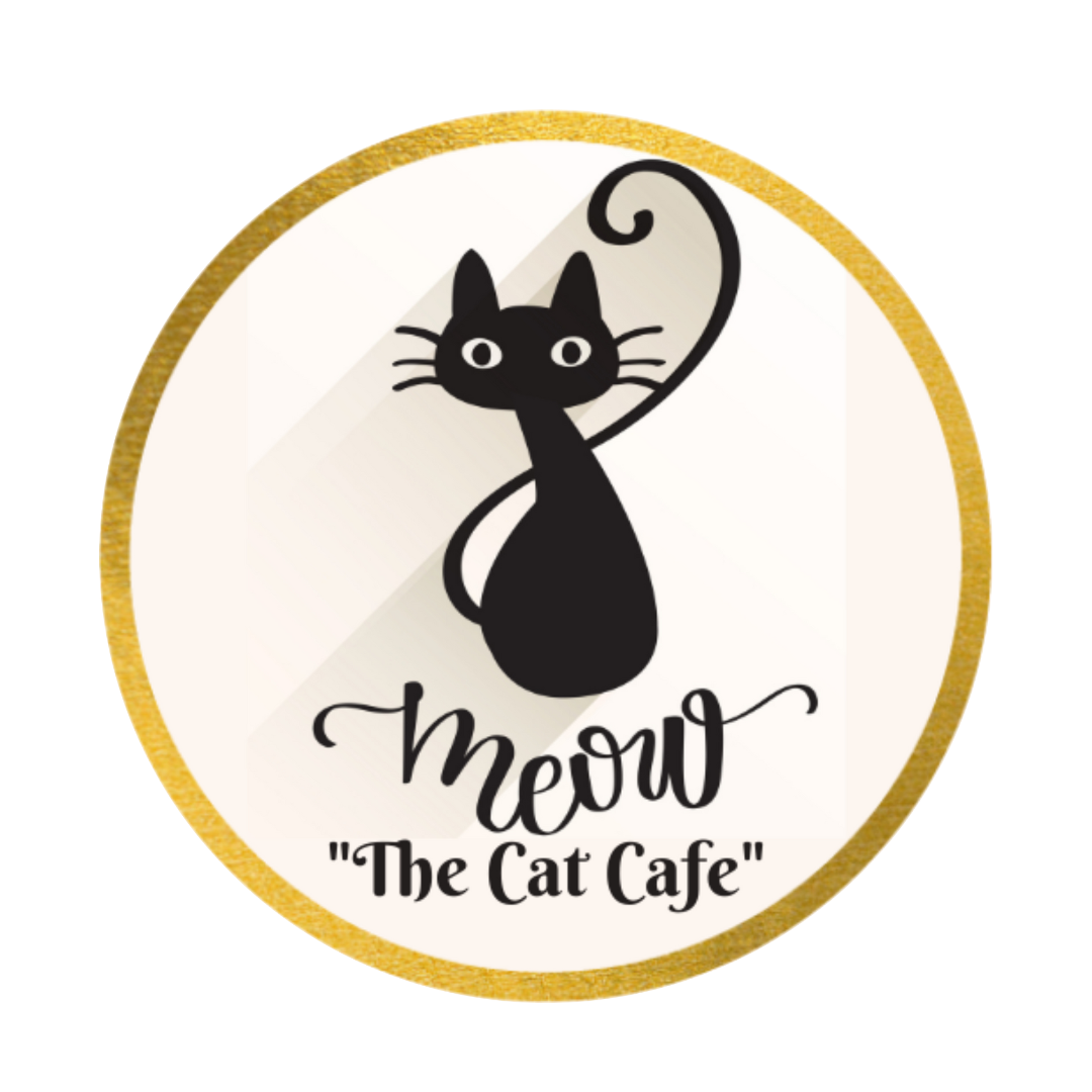 Meow The Cat Cafe logo