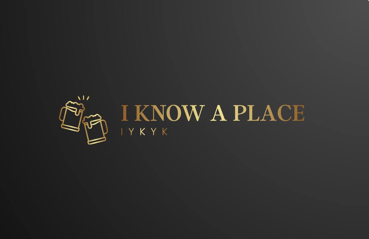 I KNOW A PLACE  logo