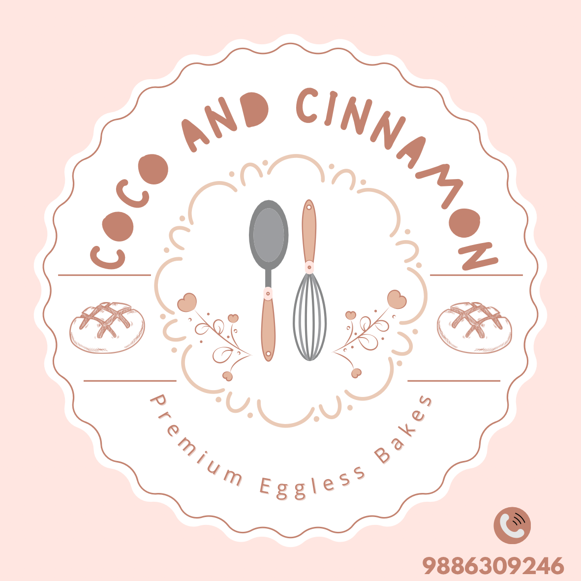 Coco and Cinnamon  logo