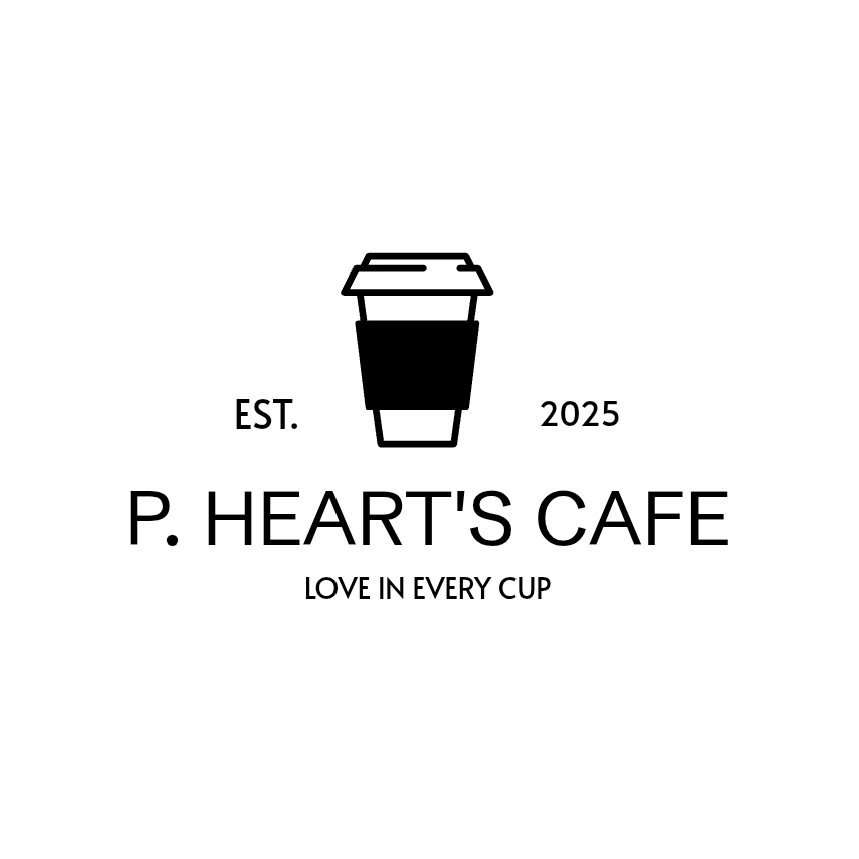 P. Heart's Cafe logo