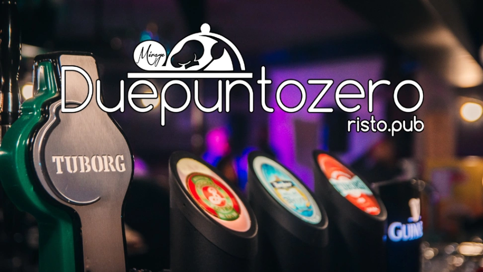 DUEPUNTOZERO RISTOPUB - MIRAGE logo